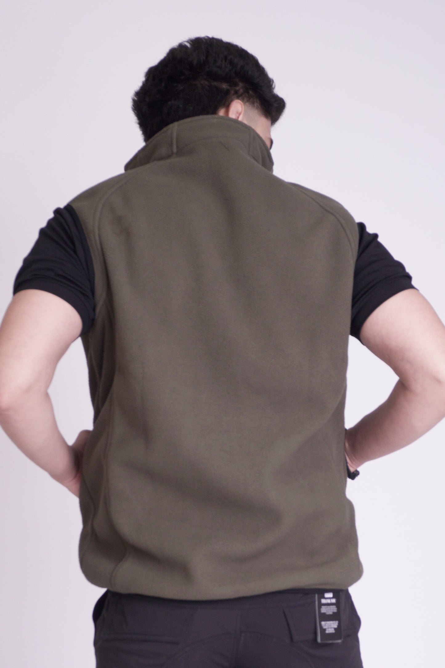 Tactical Fleece Half Hoodie