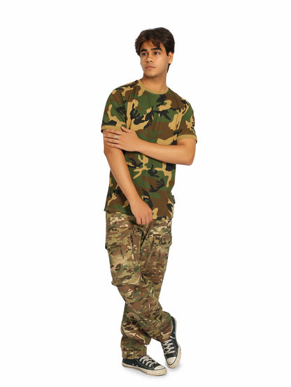 Tactical Cargo Pants  15 Pocket (Color - Fancy) ST-3038