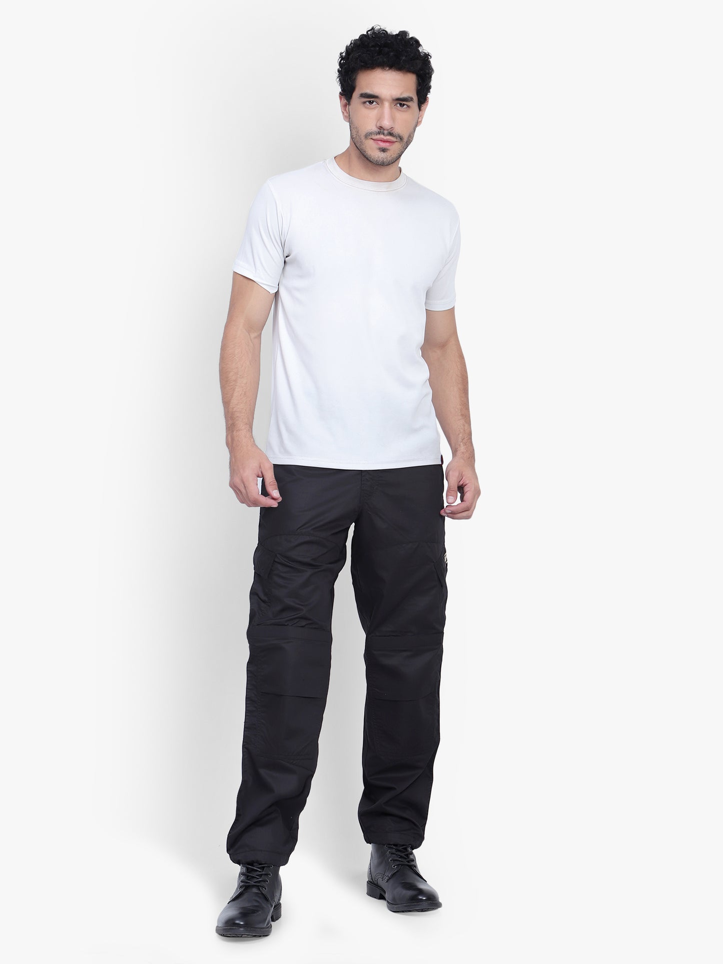 Black Tactical Cargo Pant | 7 Pocket Utility Pants (Color - Black) ST-3012