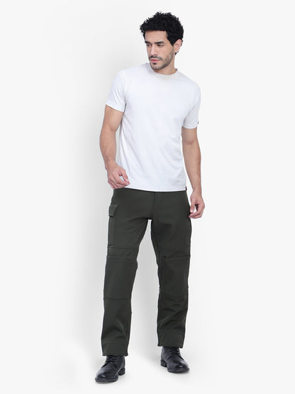 Winter Track Pant – Softshell Fabric (Color - Olive Green) ST-3014