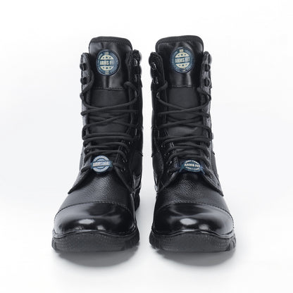Armsfit Loc Leather DMS Shoes – Heavy Duty Tactical (Color - Black) ST-12001