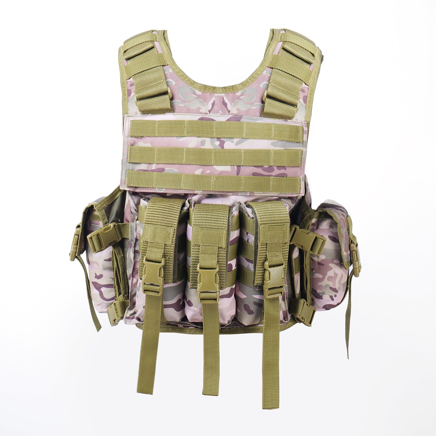BPJ 3 Pocket & Side 2 Detachable Pockets (Color - Fancy) ST-2005A