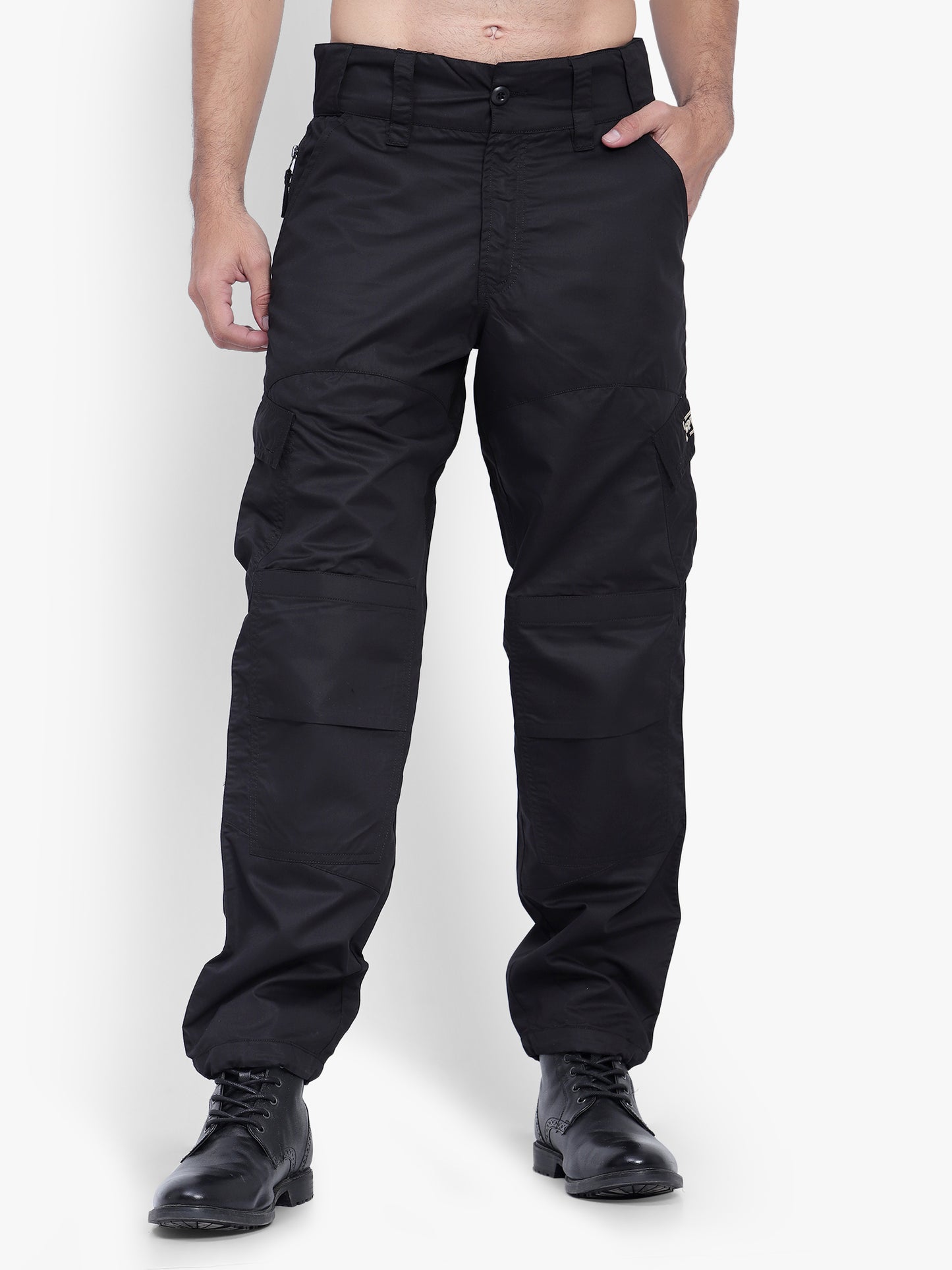 Black Tactical Cargo Pant | 7 Pocket Utility Pants (Color - Black) ST-3012