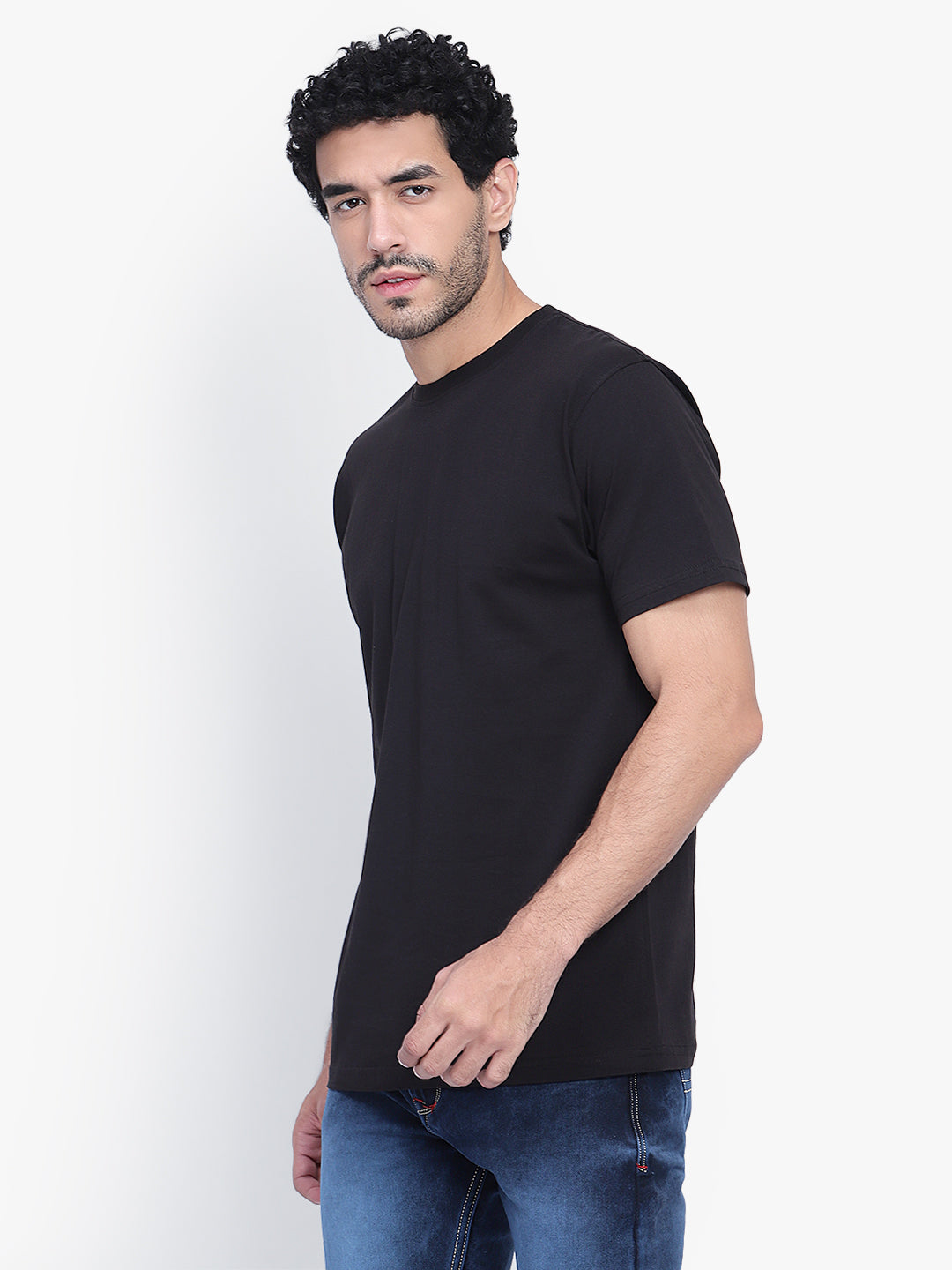ARMSFIT BLACK T SHIRT (Color - Black) ST-1027A
