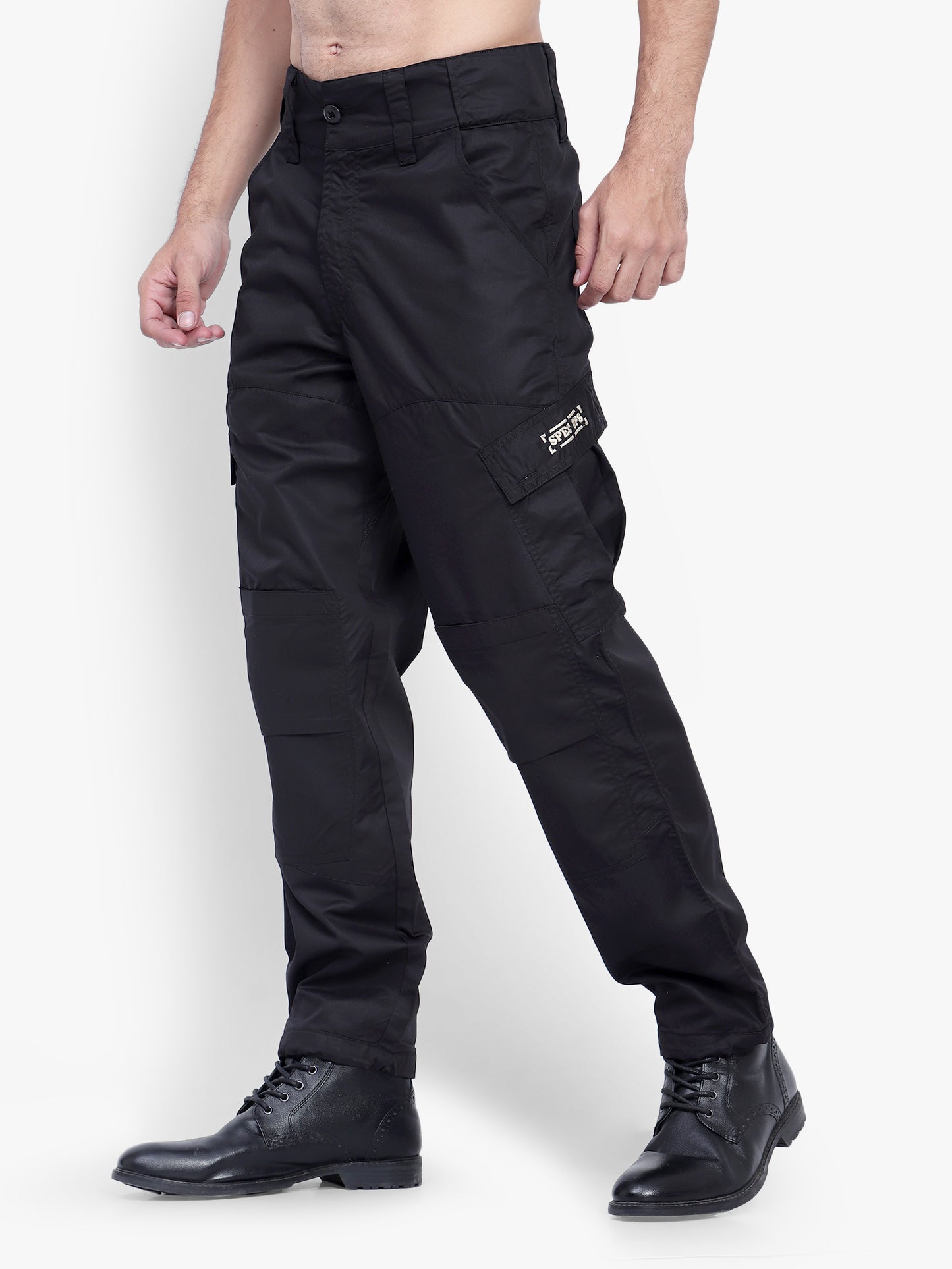 Black Tactical Cargo Pant | 7 Pocket Utility Pants (Color - Black) ST-3012