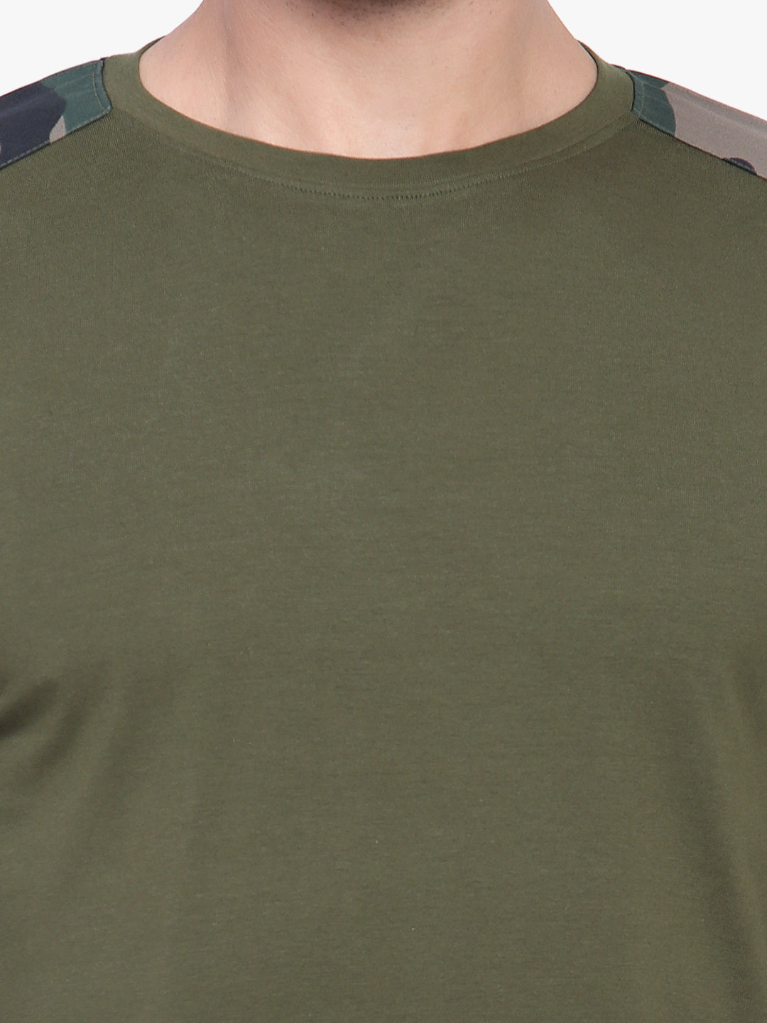 ARMSFIT OLIVE FULL SLEVE T-SHIRT (Color - Olive Green) ST-1042