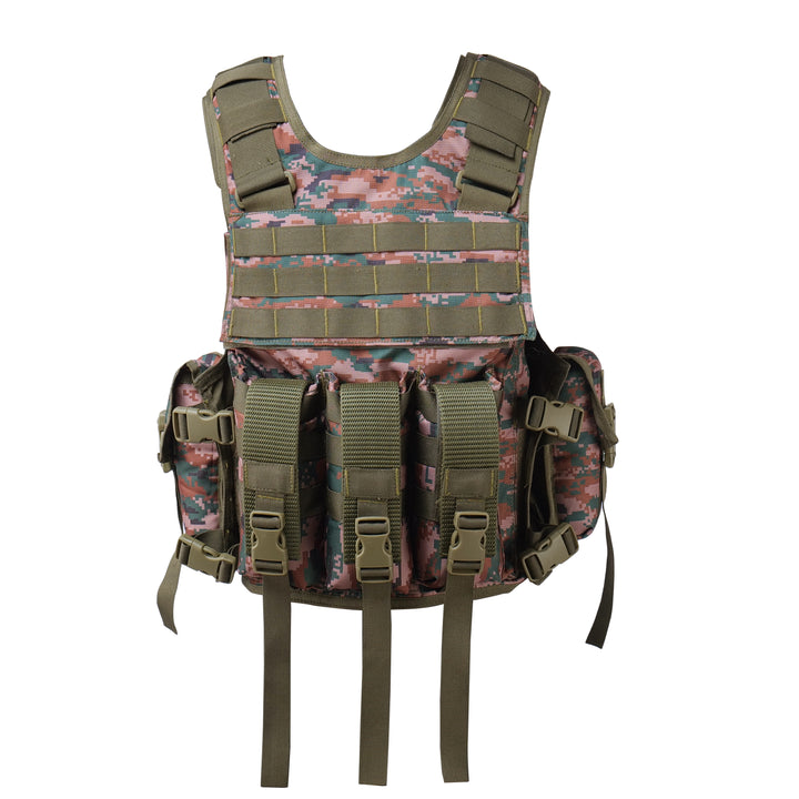 Indian Army New Digital Camo Tactical Vest – Heavy Duty BPJ with Advanced MOLLE