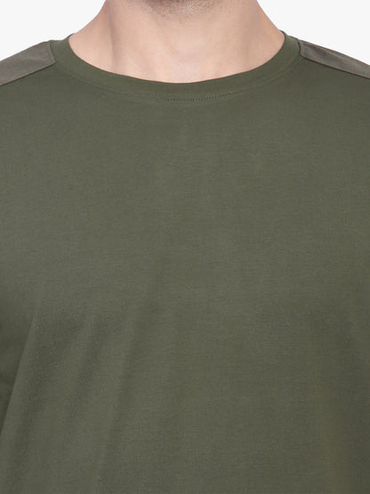 Armsfit Full Sleeve Tee (Color - Olive Green) ST-1046