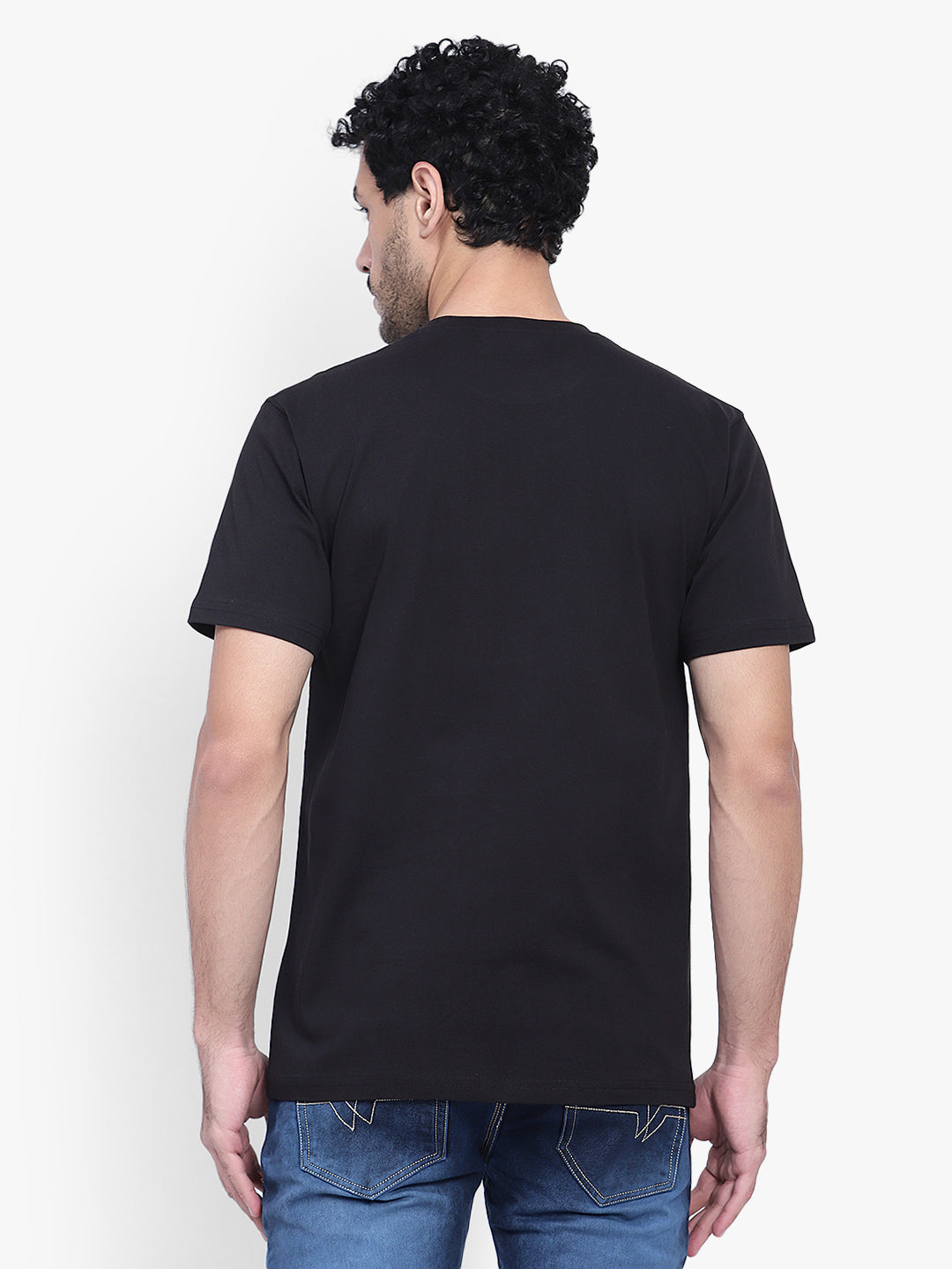 ARMSFIT BLACK T SHIRT (Color - Black) ST-1027A
