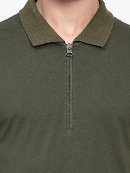 FULL SLEEVES TACTICAL T SHIRT (Color - Olive Green) ST-1050
