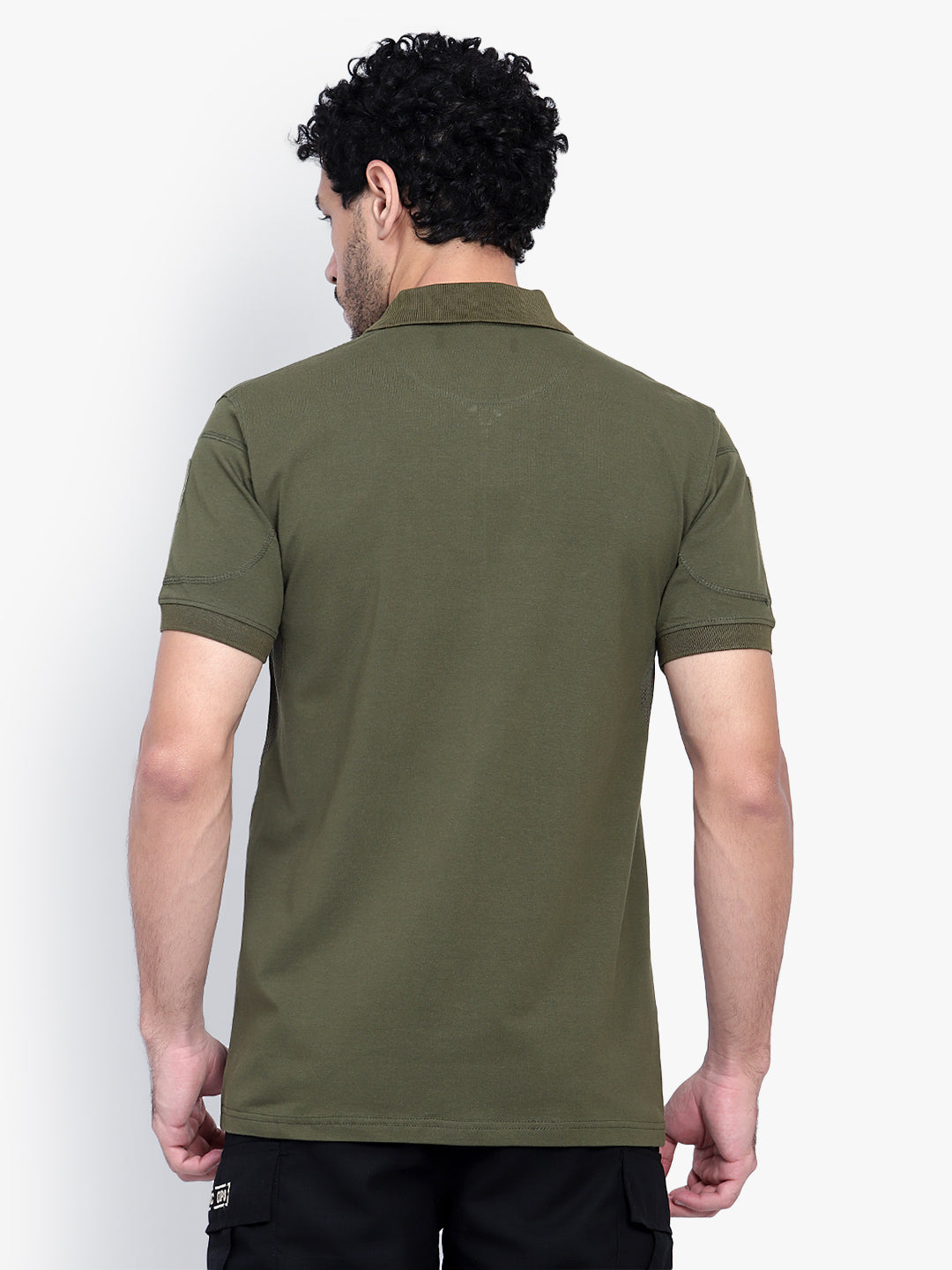 Half Sleeves Tactical T (Color - Olive Green) ST-1029