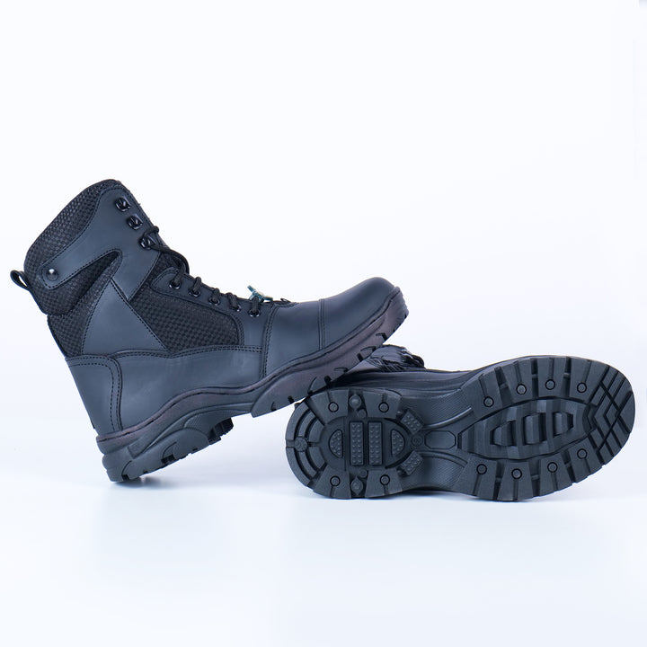 ARMFIT LOC LATHER BLACK DMS  SHOES