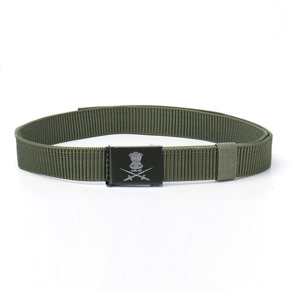 Tactical Belt – Pack of 2 (Olive Green) ST-11021