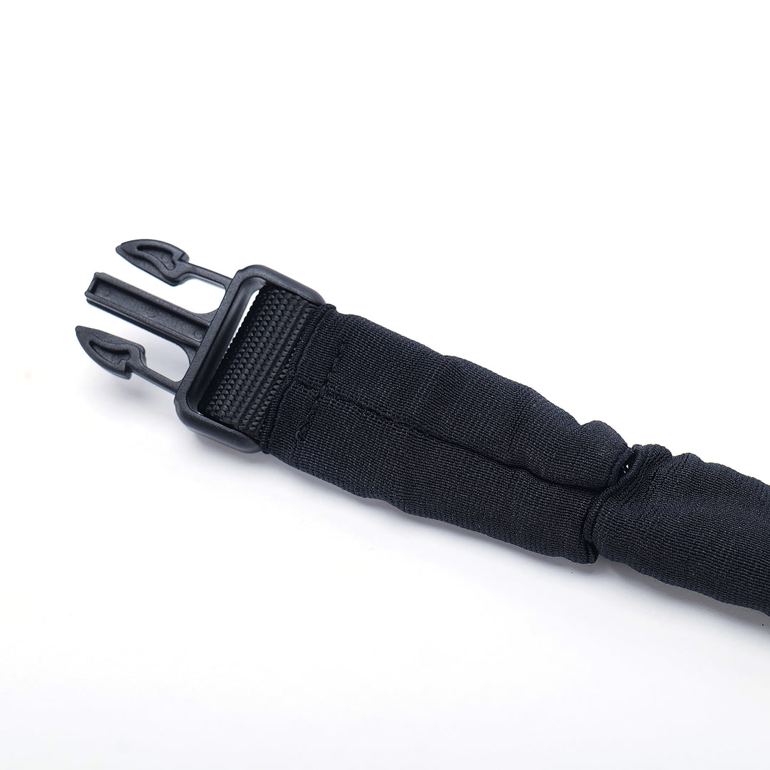 Tactical Rifle Sling – Adjustable Bungee Single/Two Point Sling – Olive Green