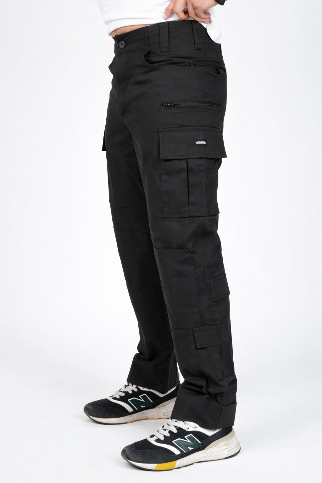 Tactical Cargo Pant 12 Pocket (Color - Black) ST-3027