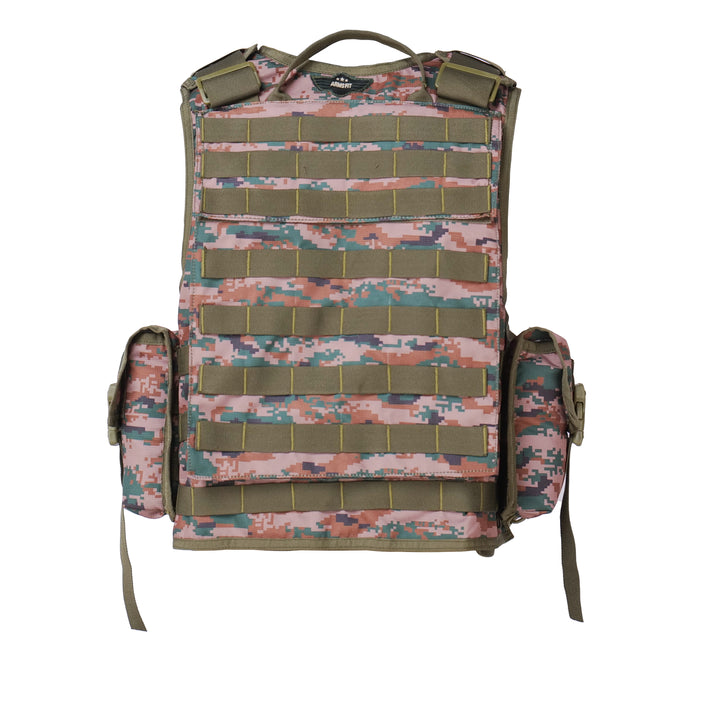 Indian Army New Digital Camo Tactical Vest – Heavy Duty BPJ with Advanced MOLLE