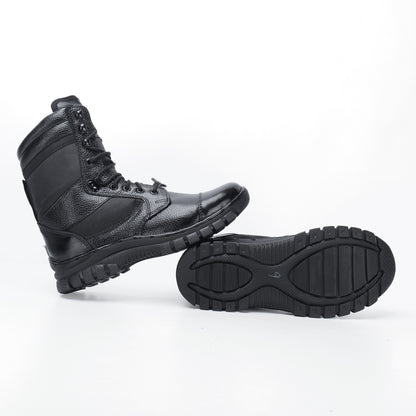 Armsfit Loc Leather DMS Shoes – Heavy Duty Tactical (Color - Black) ST-12001