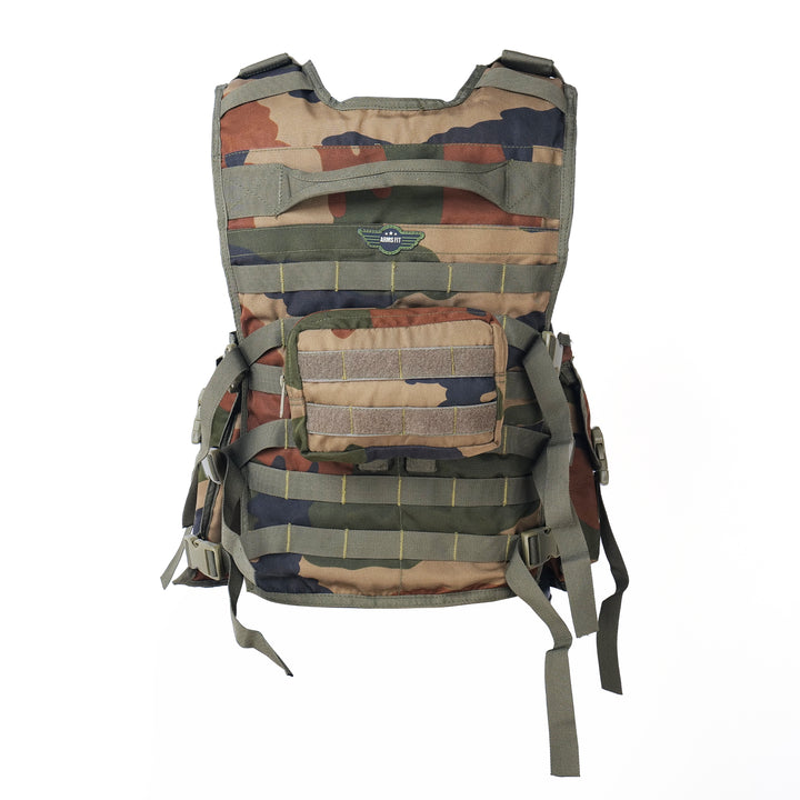 Indian Army Tactical Combat Vest with Multiple Utility Pouches