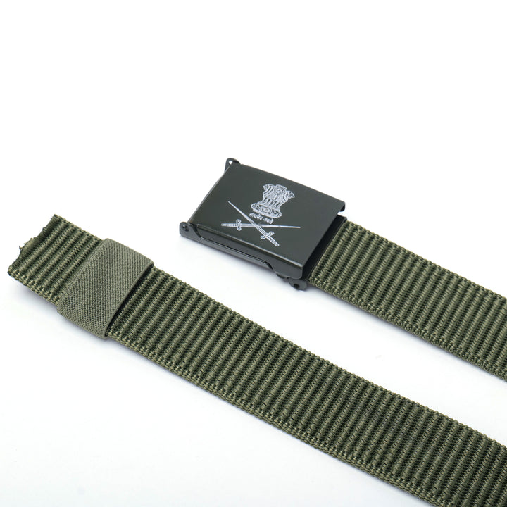 Army Tactical Belt – Pack of 2 | Heavy-Duty Combat Style with Metal Buckle