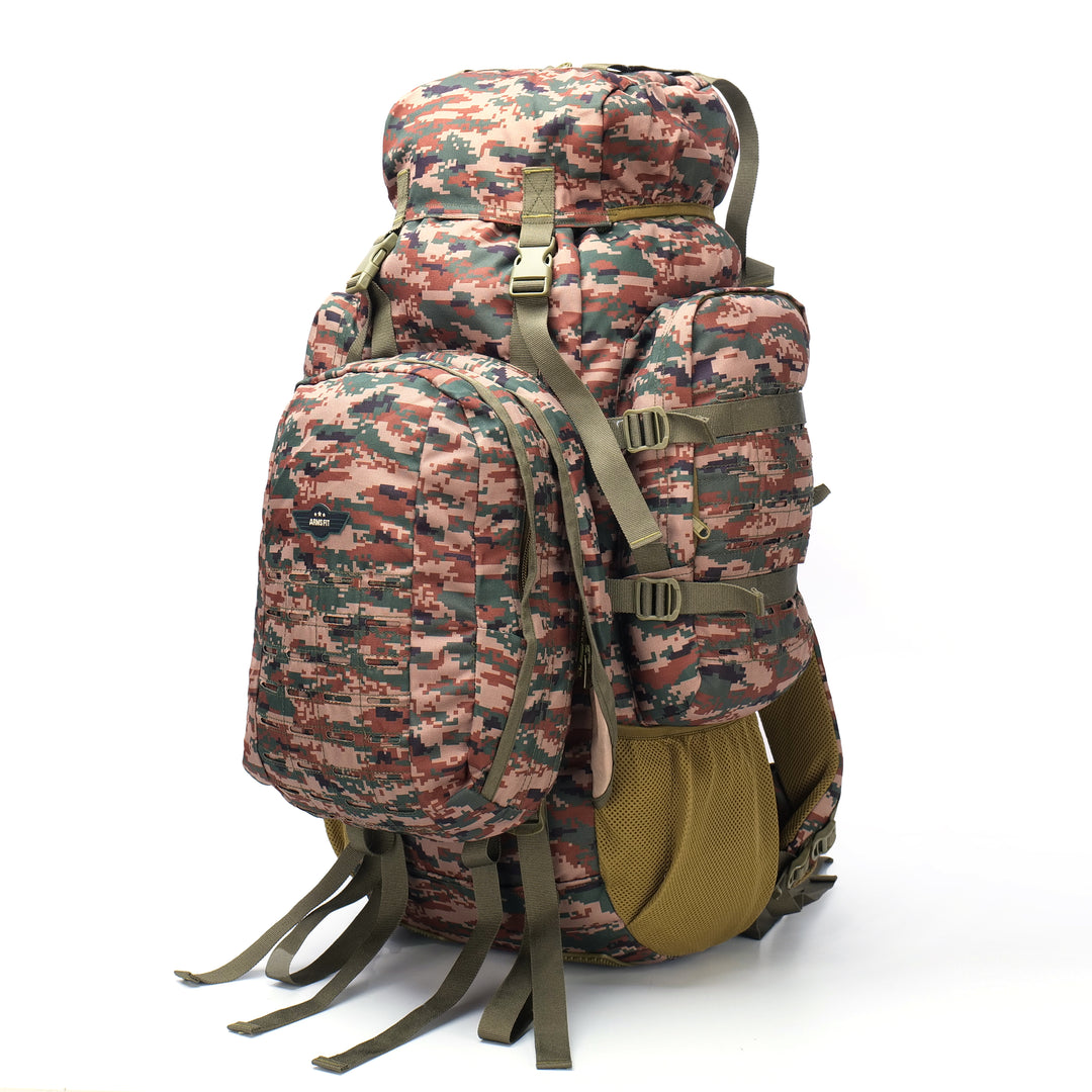 Heavy-Duty Tactical Backpack for Trekking, Hiking & Military Use 105 Liter Army Rucksack