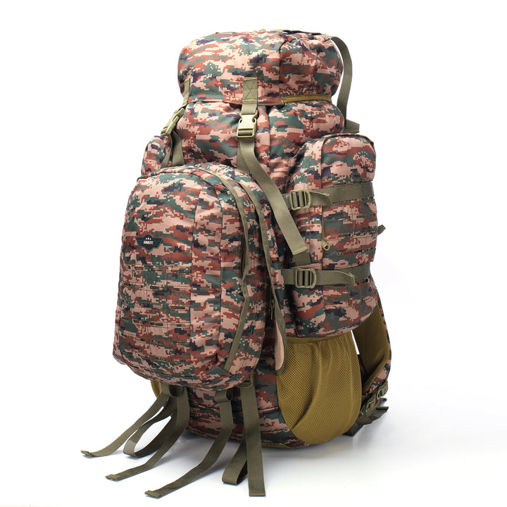 Heavy-Duty Tactical Backpack for Trekking, Hiking & Military Use 105 Liter Army Rucksack