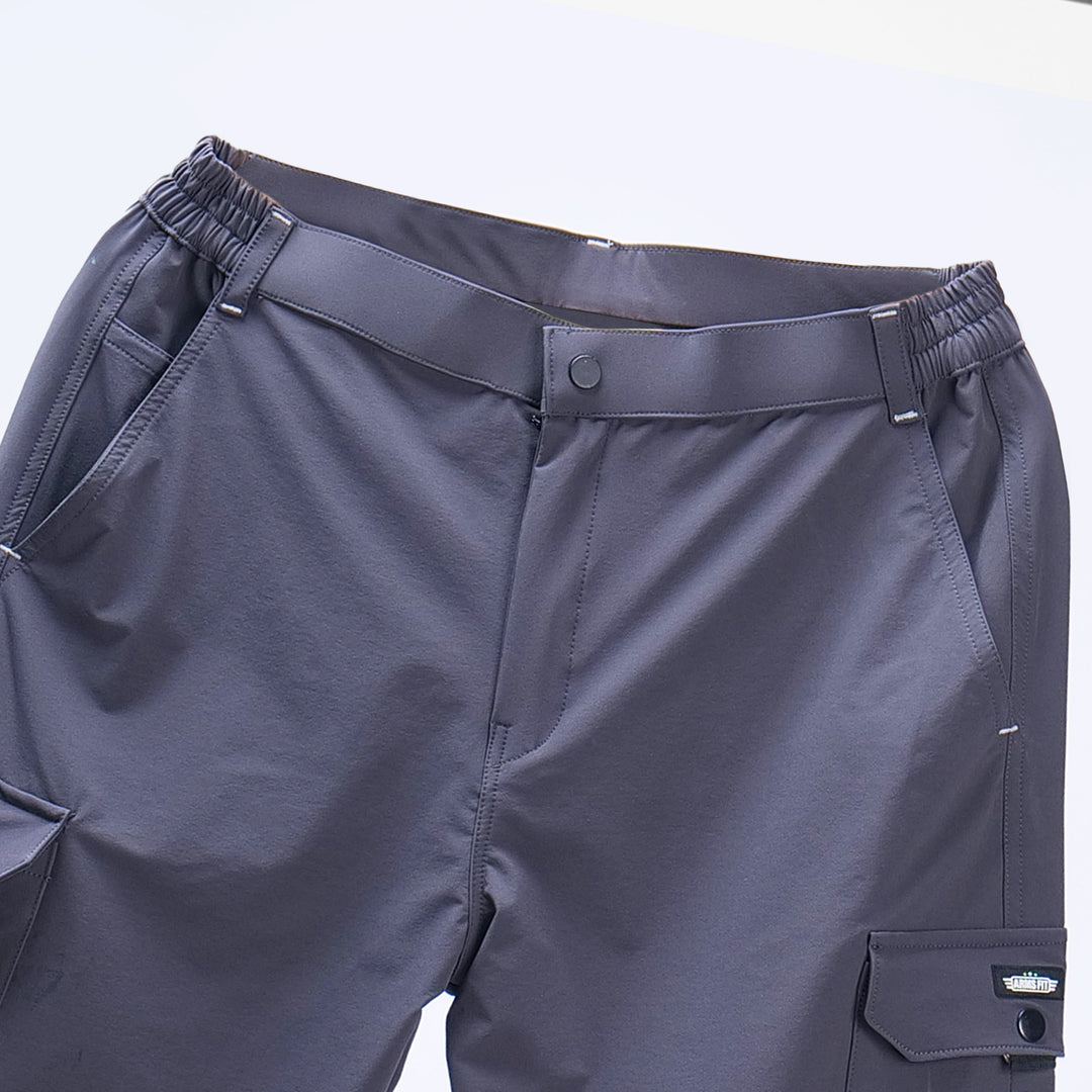 Convertible Tactical Cargo Pants – Grey