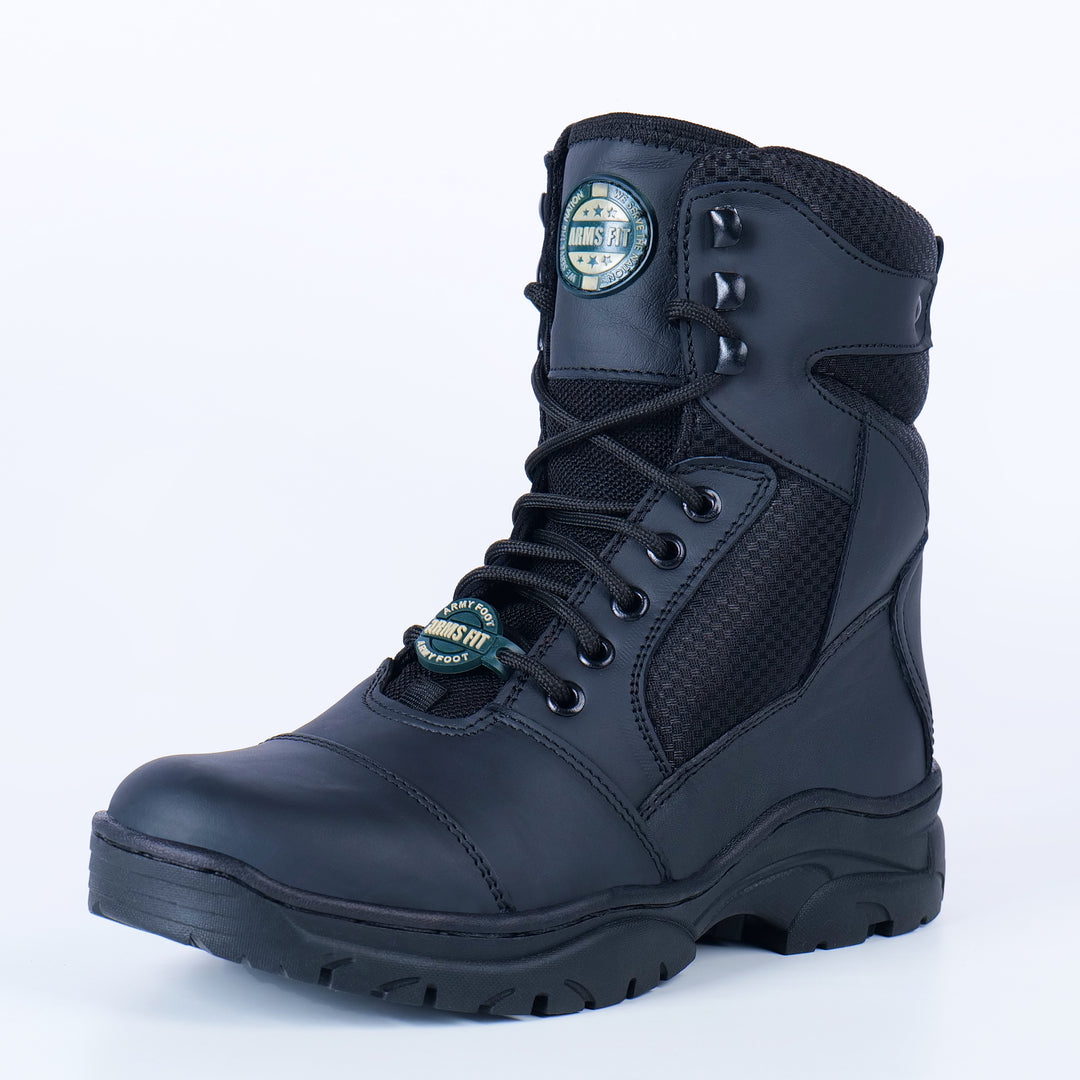ARMFIT LOC LATHER BLACK DMS  SHOES