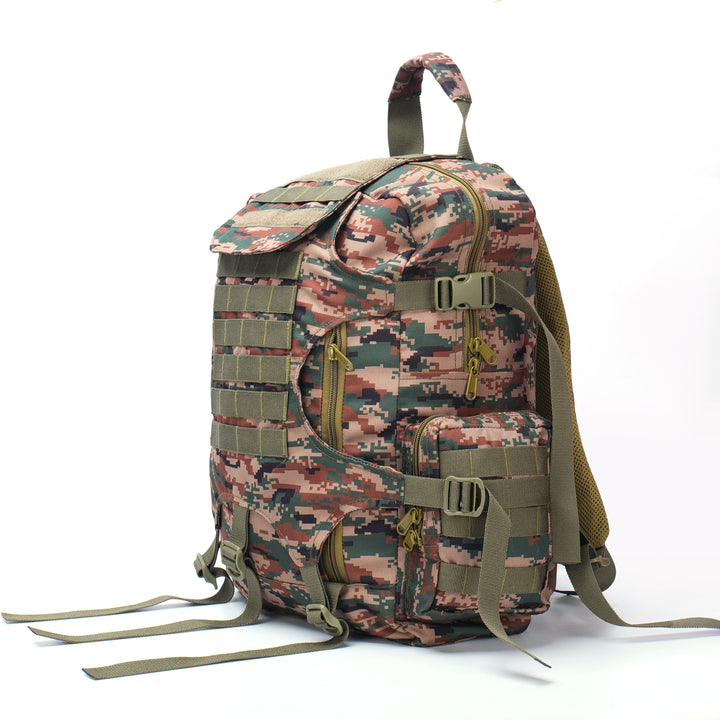 Tactical Army Camouflage Backpack – Heavy-Duty Military Style, Multi-Pocket, 45L