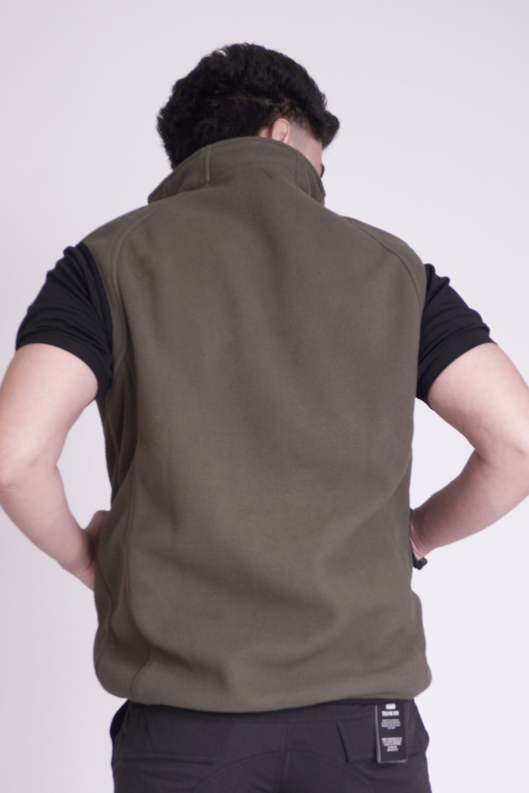 Tactical Fleece Half Hoodie