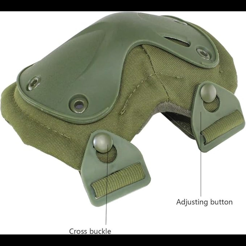 Tactical Knee & Elbow Pads Set – Army Combat Protective Gear