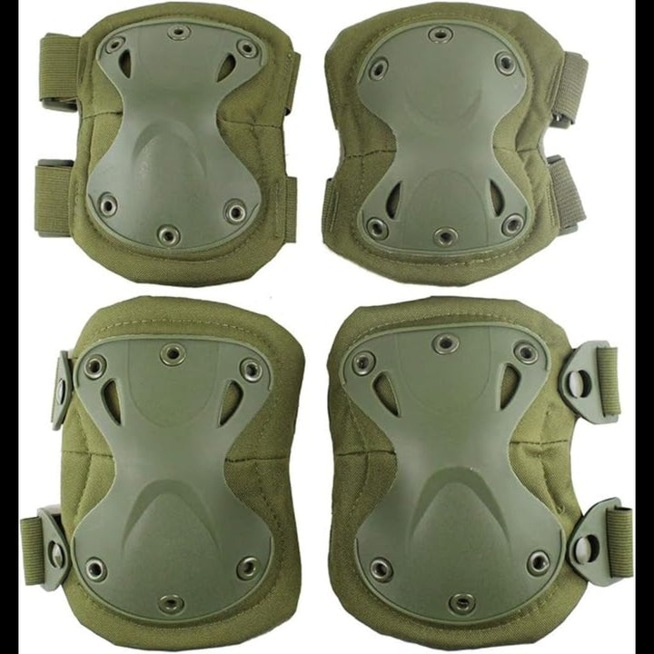 Tactical Knee & Elbow Pads Set – Army Combat Protective Gear