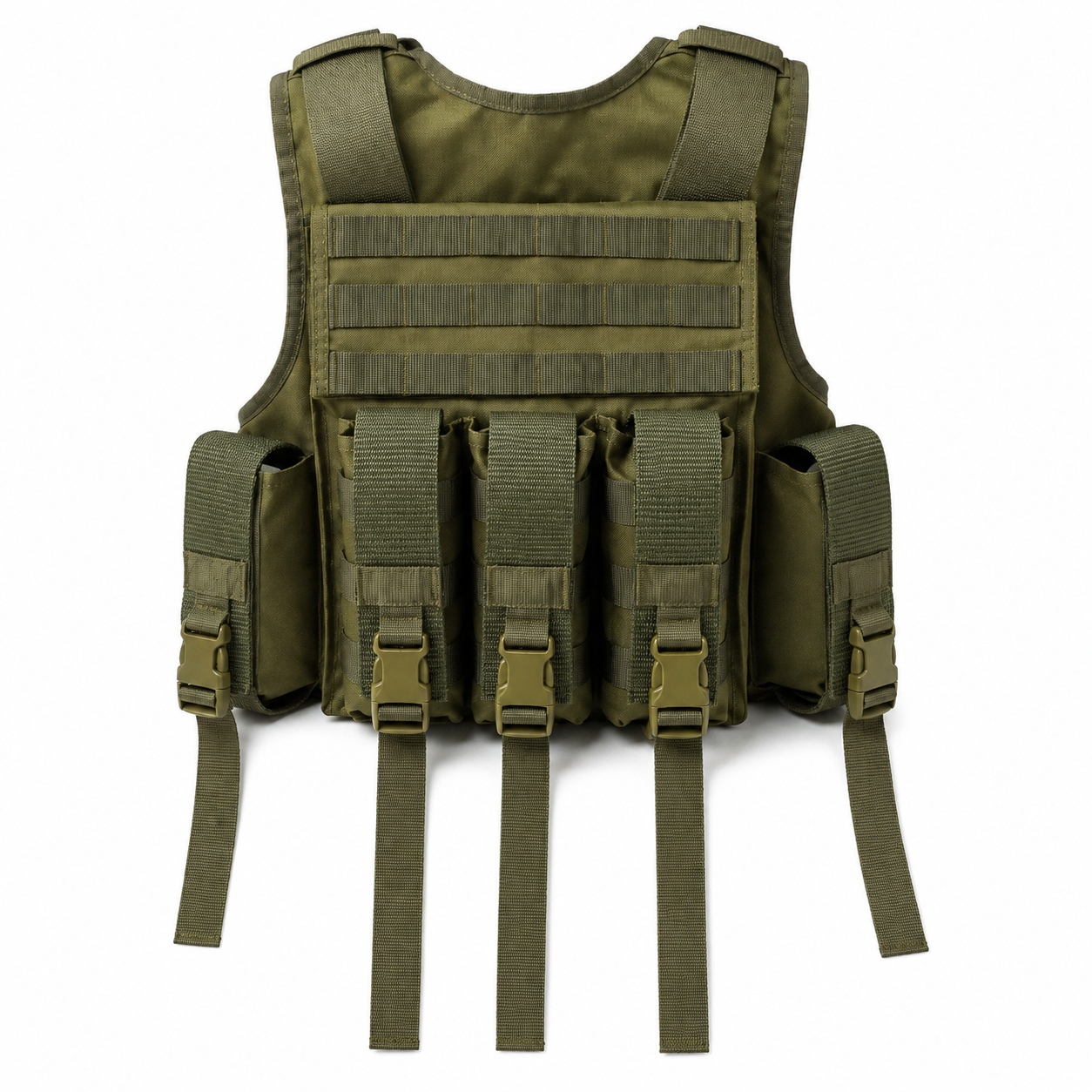 Tactical BP Jacket 5 Mag Pockets (Color - Olive Green) ST-0004