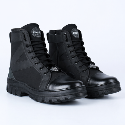 Armsfit Jungle Boots with Chain – Heavy Duty Tactical (Color - Black) ST-12002