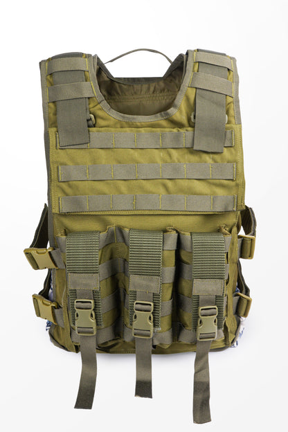 Tactical Plate Carrier SUMMER 3 PKT (Color - Olive Green) ST-2016