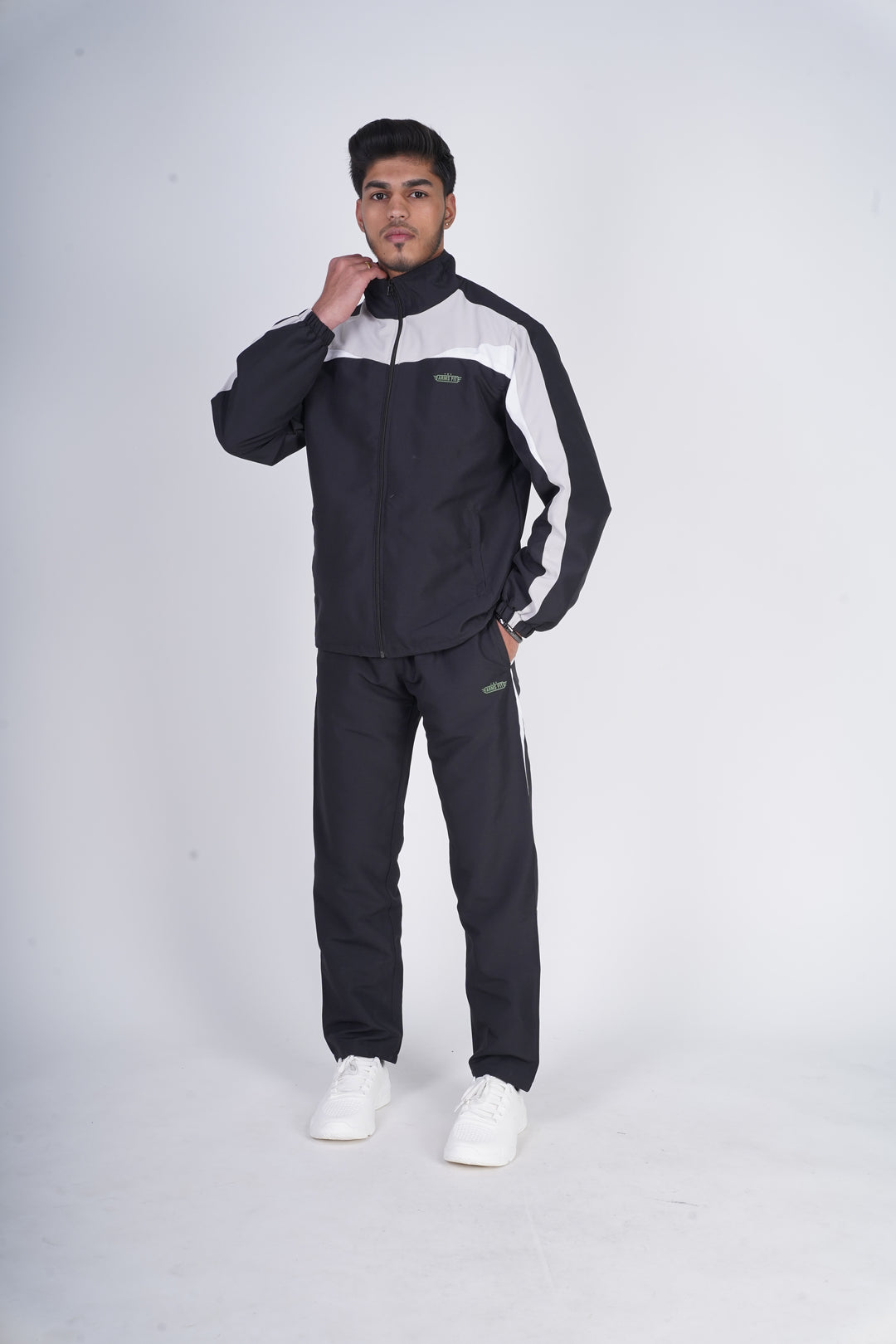 Armsfit Men's Track Suit Set - Full-Zipper Jacket & Track Pants