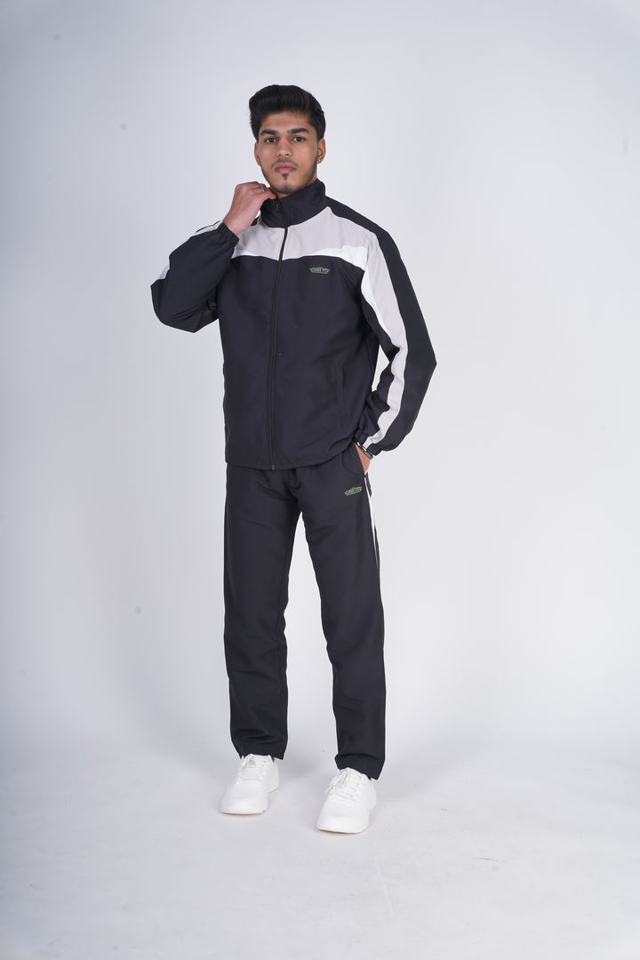 Armsfit Men's Track Suit Set - Full-Zipper Jacket & Track Pants