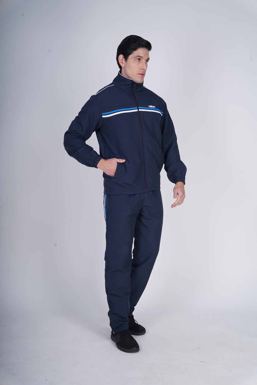 Armsfit Men's Track Suit Set - Full-Zipper Jacket & Track Pants