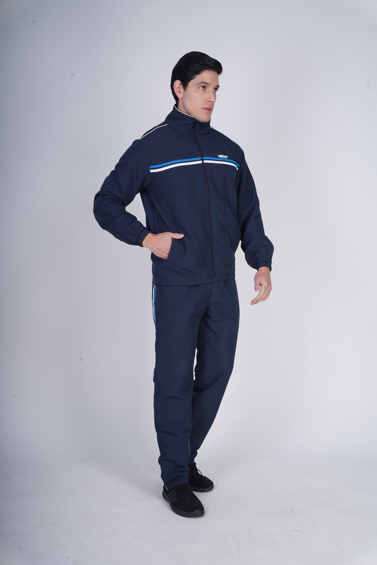 Armsfit Men's Track Suit Set - Full-Zipper Jacket & Track Pants