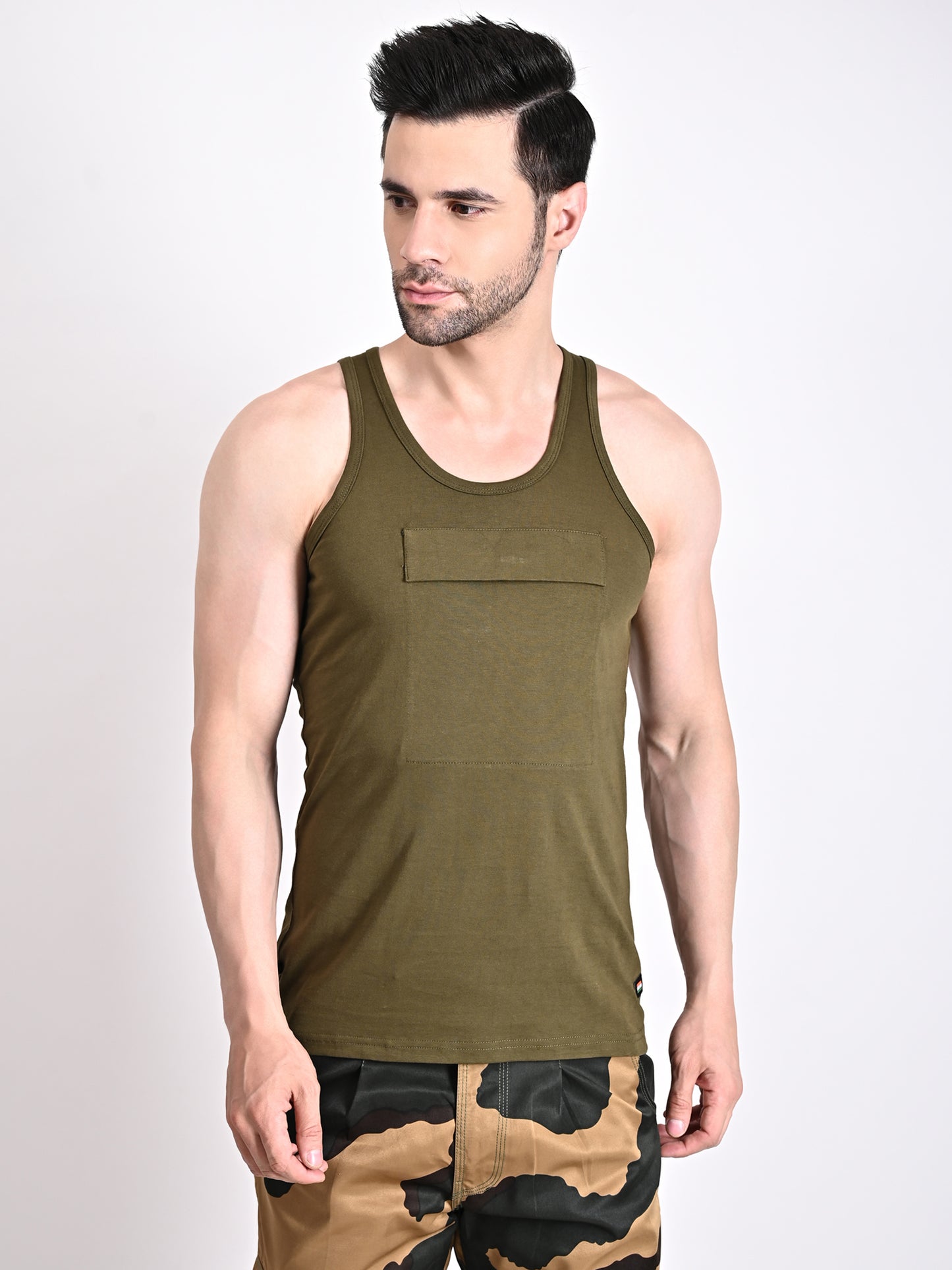 Armsfit Olive Tank