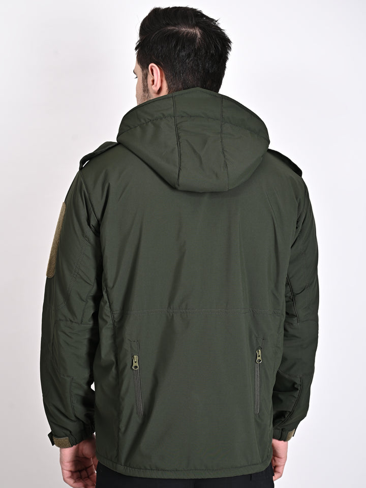 ARMSFIT KOREAN FLEECE OLIVE GREEN JACKET