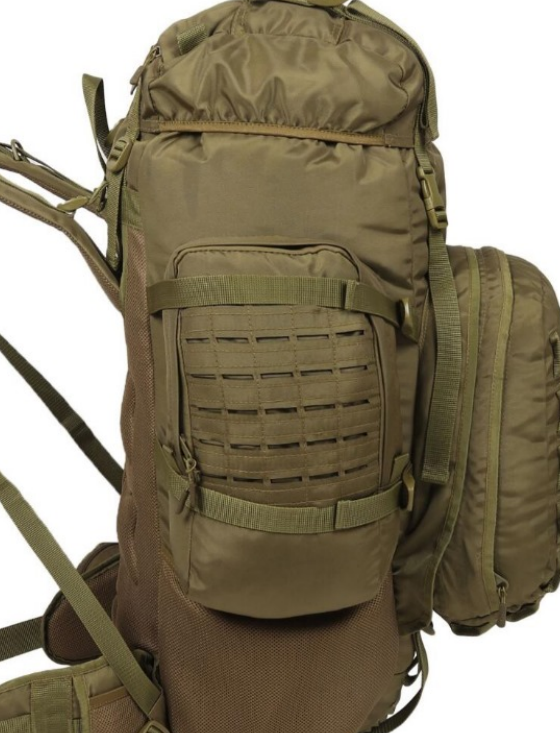 Heavy-Duty Tactical Backpack for Trekking, Hiking & Military Use 105 Liter Army Rucksack