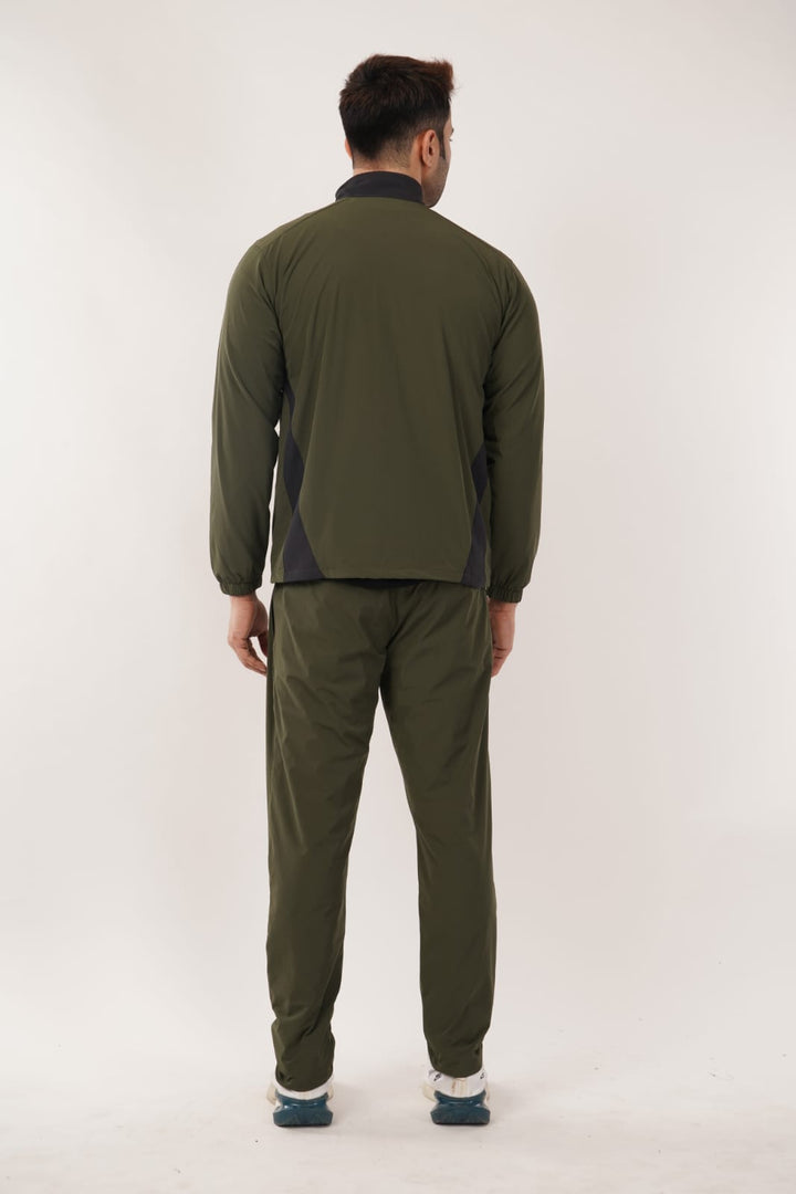 Armsfit Men's Track Suit Set - Full-Zipper Jacket & Track Pants,