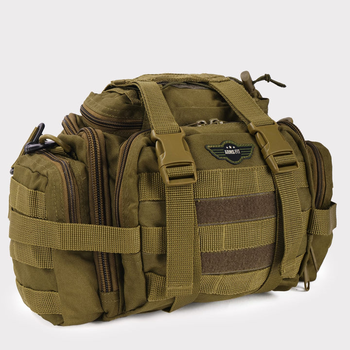Olive Green Camera Bag by Armsfit – Padded, Compact & Unisex