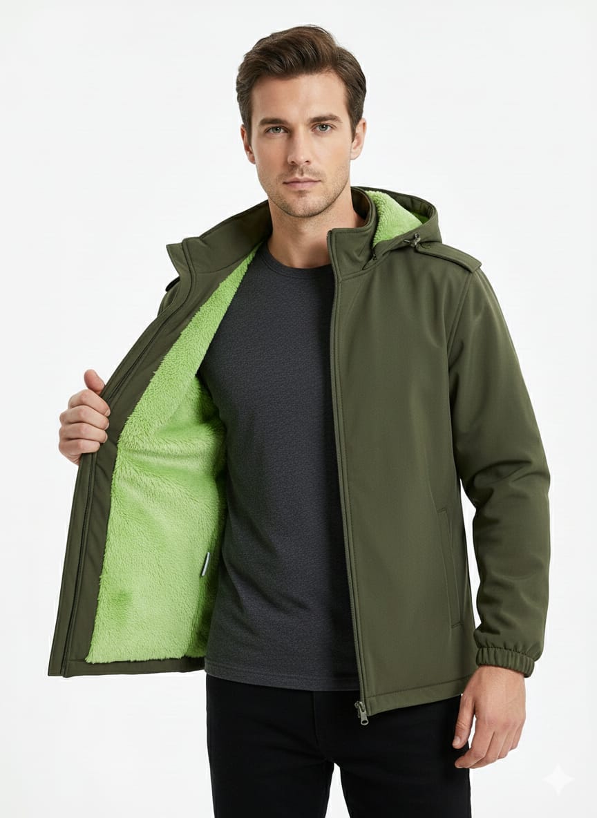 Softshell Jacket with Fur