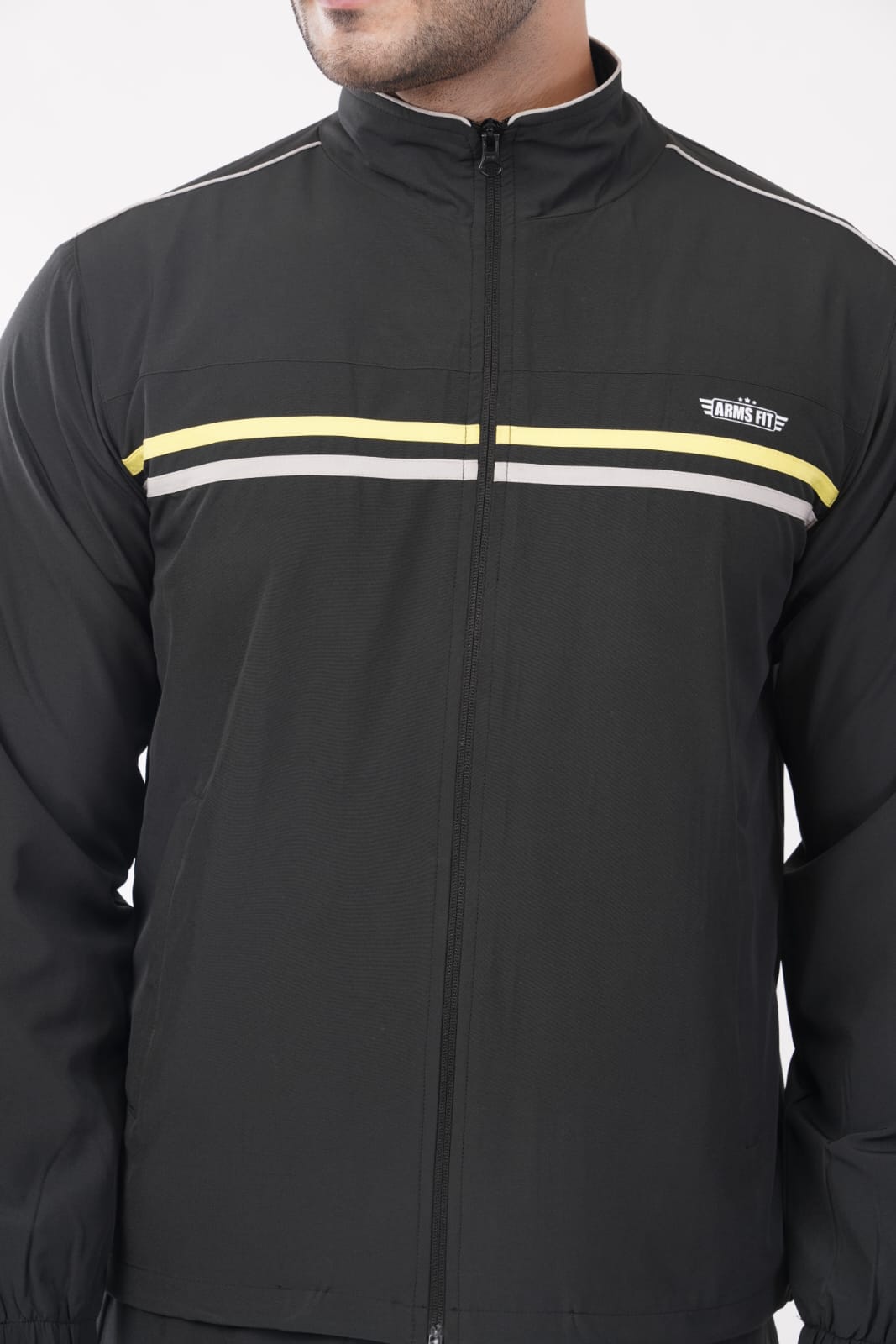 TRACK SUIT LEMON GRAY (BAGHIRA) (Color - Grey) ST-4002