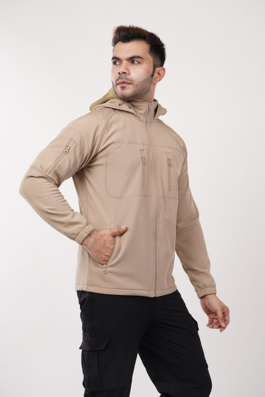 ARMSFIT SOFTSHEEL FLAT LOCK JACKET