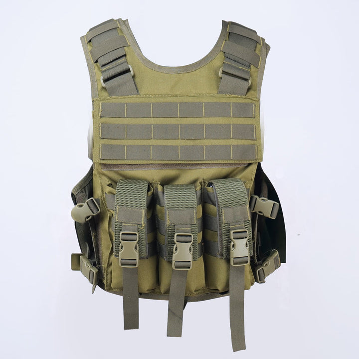 High-Performance Tactical Combat Vest – Multi-Pocket Military BPJ