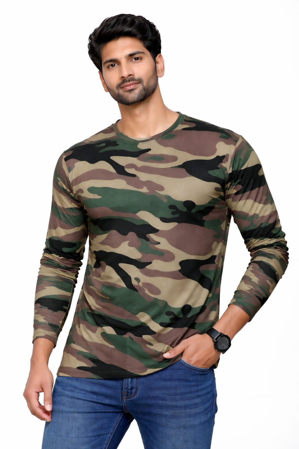 Buy 1 Get 1 Free Camouflage T-Shirt (Color - Camo) ST-1066