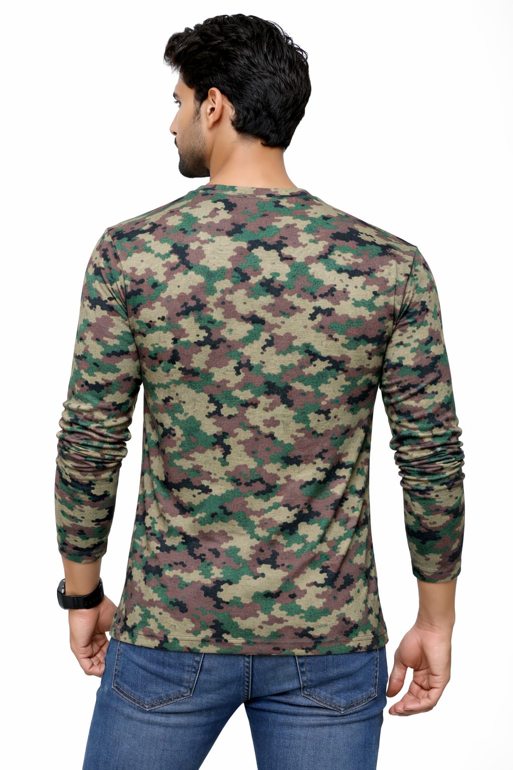 Buy 1 Get 1 Free Camouflage T-Shirt (Color - Leaf) ST-1066