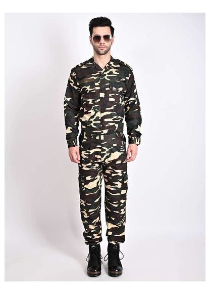 SSB Uniform Set – Official Pattern Combat Dress for Men | Military Grade Fabric (Color - SSB) ST-3002